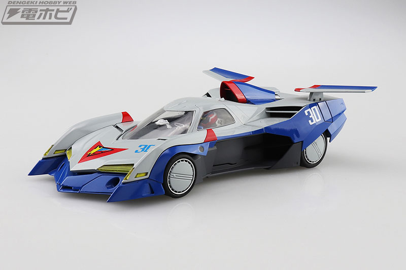 新世紀GPXサイバーフォーミュラ』アオシマ「アスラーダG.S.X」がエアロ