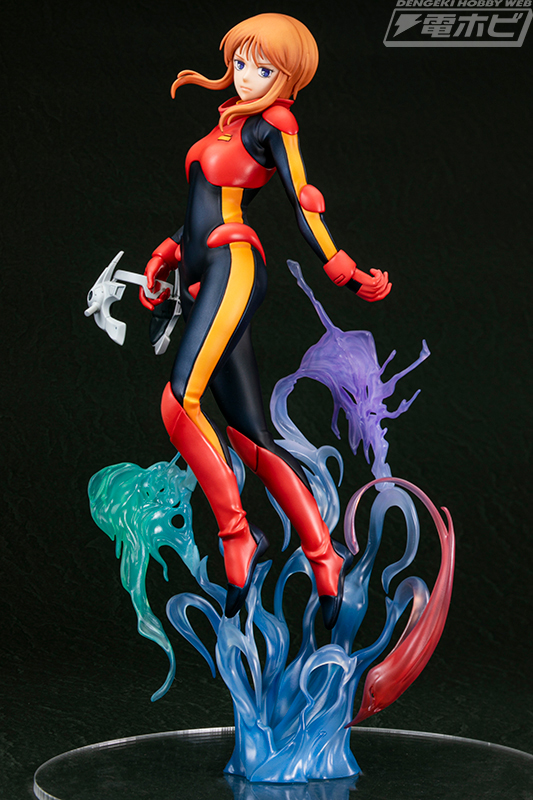 ニュータイプのオーラを丁寧な造形と繊細なグラデーション彩色で再現