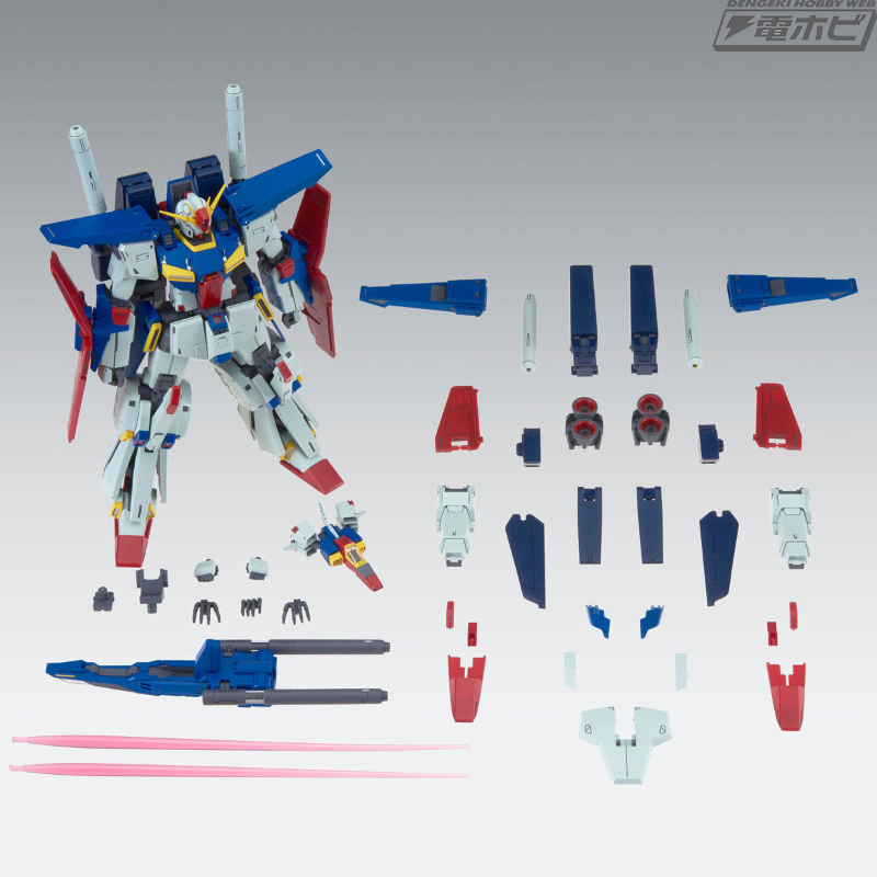 ダブルゼータガンダム強化型を再現！ガンプラ「MG 強化型ダブルゼータ