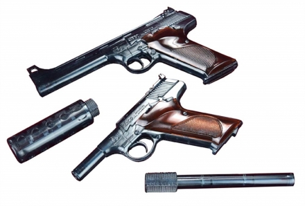 ワイルド7』『新ワイルド7』リーダー飛葉大陸の愛銃ウッズマン2種が