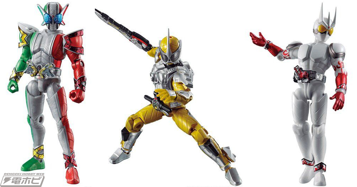 仮面ライダーW』より幻のサイクロンアクセルエクストリームが食玩「双