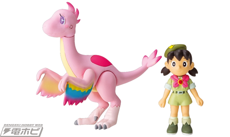 のび太＆キューなど『映画ドラえもん のび太の新恐竜』の可動ギミック