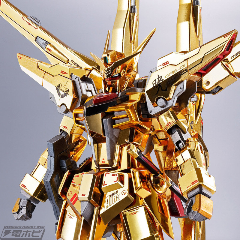 ガンダム SEED DESTINY』シラヌイ装備のアカツキが「METAL ROBOT魂」で