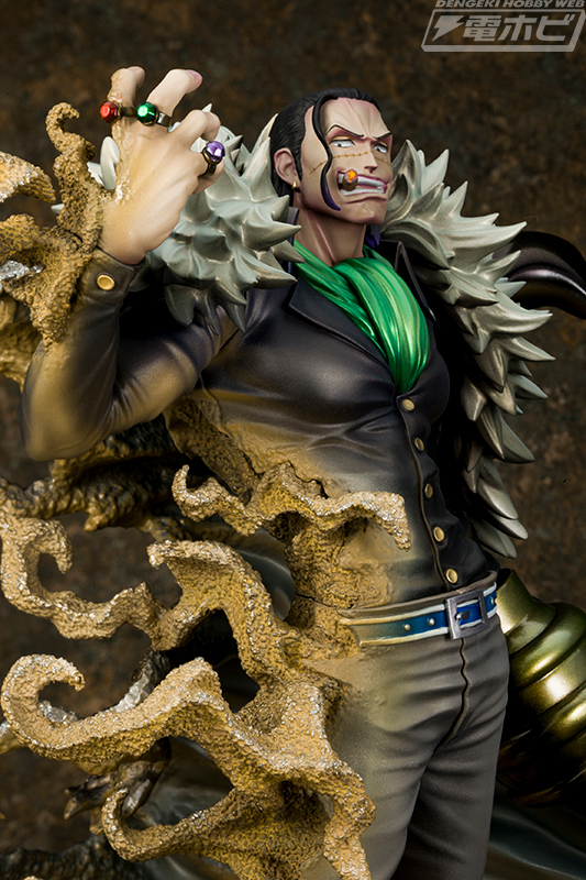 身体が砂に変化する一瞬を圧巻の造形で再現！『ワンピース』サー