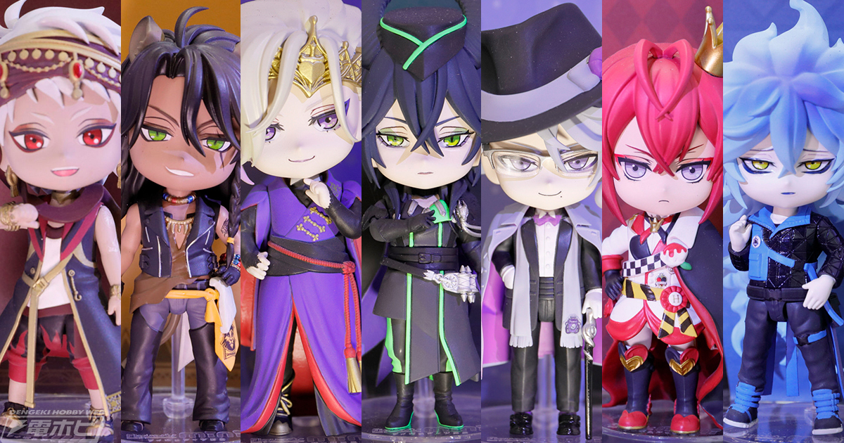 マレウス、リドル、レオナ、アズール、カリムなどのデフォルメ