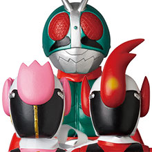 東映レトロソフビコレクション」に原作版 仮面ライダーがマスク取れ