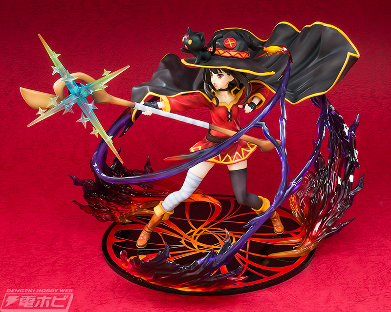 爆裂魔法を放つ瞬間をダイナミックに再現！『この素晴らしい世界に祝福