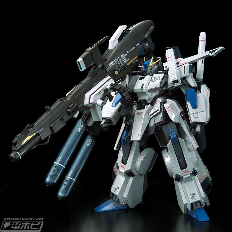 素体のZZガンダムにはメタリック成形色を採用！『ガンダムセンチネル