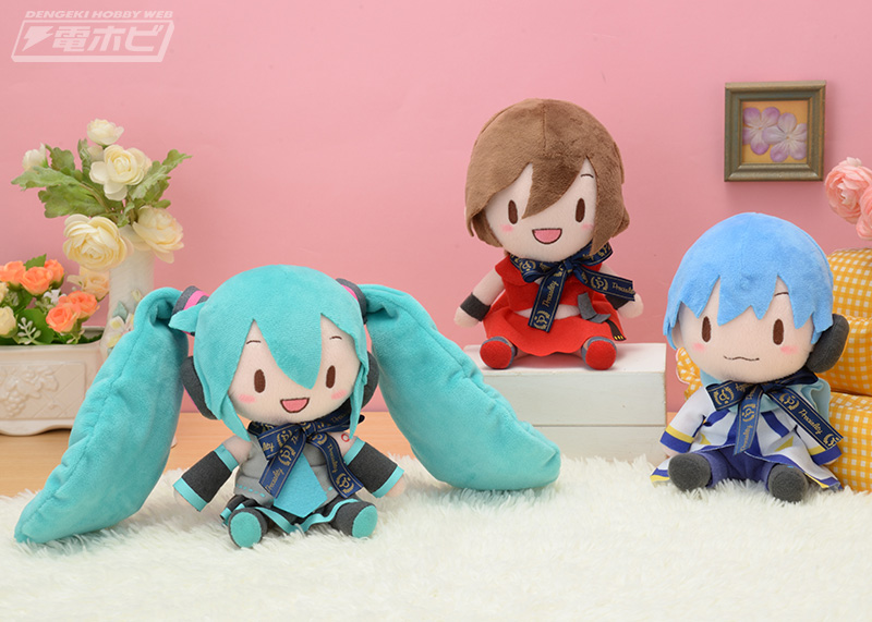 初音ミク」たちバーチャルシンガーが「Preciality」ぬいぐるみになって
