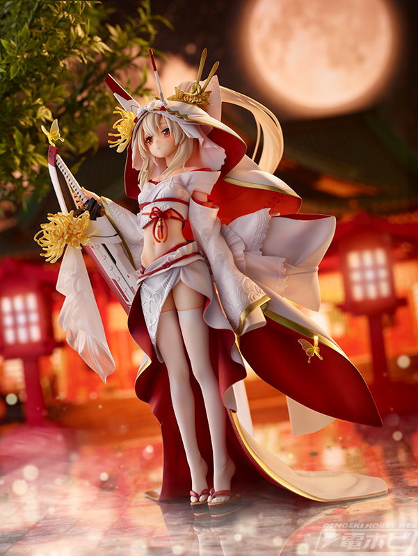 アズールレーン』綾波が鬼神華装Ver.でフィギュア化！頬を染めた表情や
