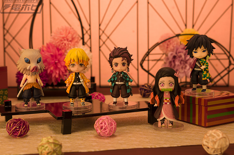 鬼滅の刃』竈門炭治郎、竈門禰豆子、冨岡義勇、胡蝶しのぶ、煉獄杏寿郎