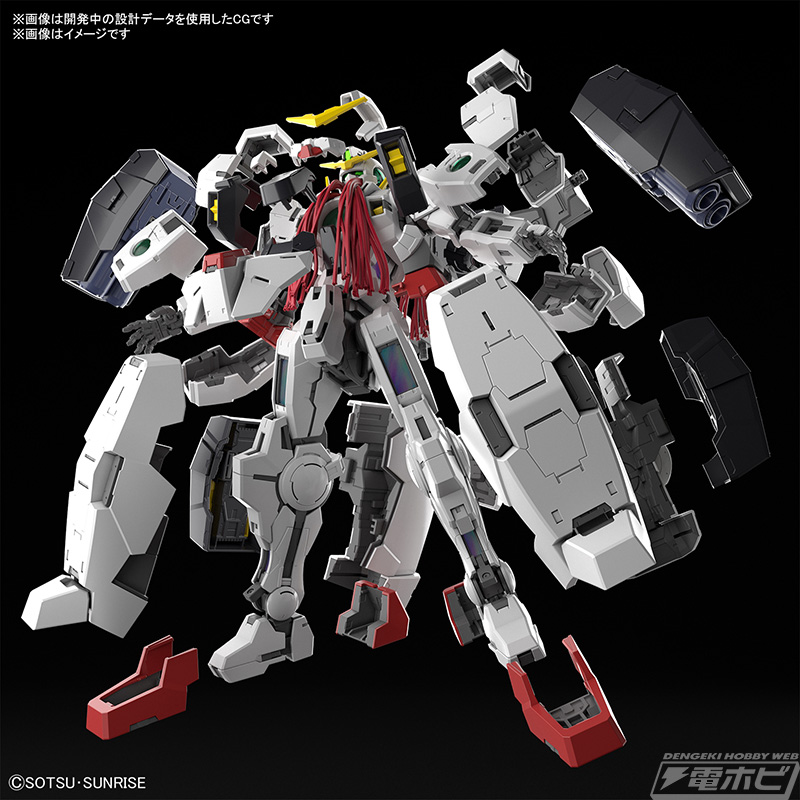 ヴァーチェとナドレ両形態を再現可能！ガンプラ「MG ガンダム