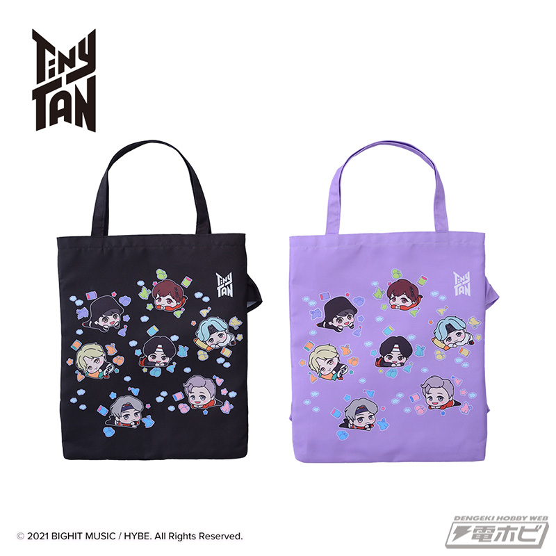 BTSのキャラクター「TinyTAN」のポーチとトートバッグがセガプライズに