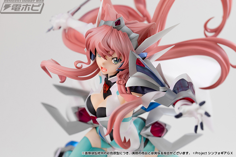 戦姫絶唱シンフォギア』躍動感溢れるマリアフィギュアの彩色見本が初