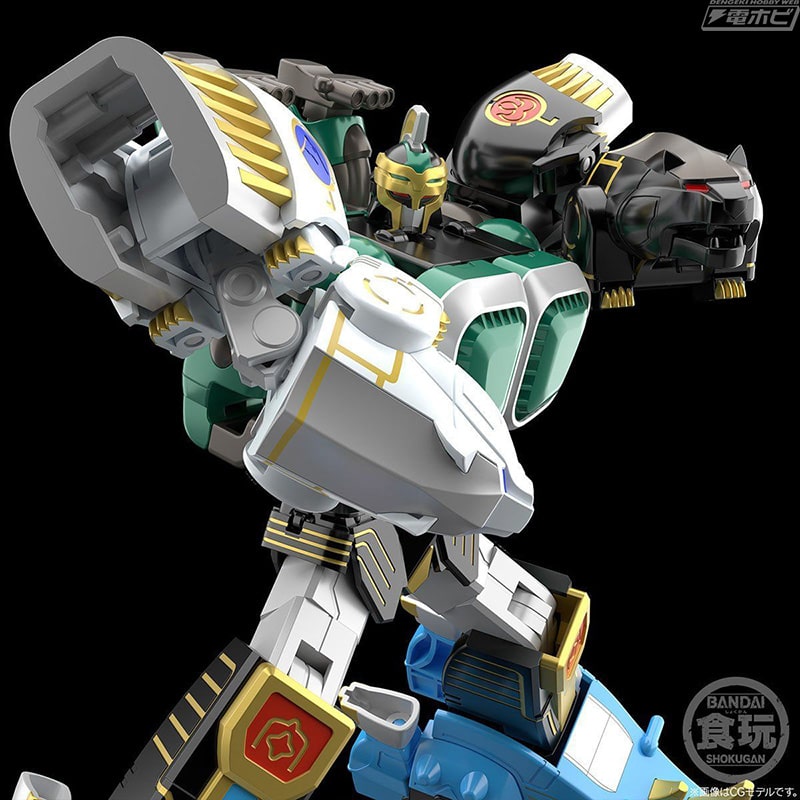 百獣戦隊ガオレンジャー』のプラモデル「SMP 百獣合体 ガオマッスル