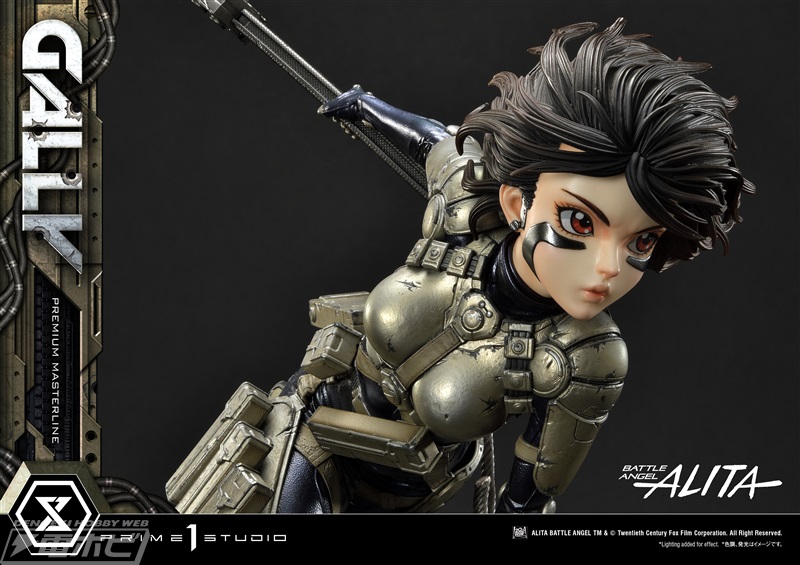 迫力の戦闘シーンを再現した『銃夢』ガリィのスタチューが登場！倒れ