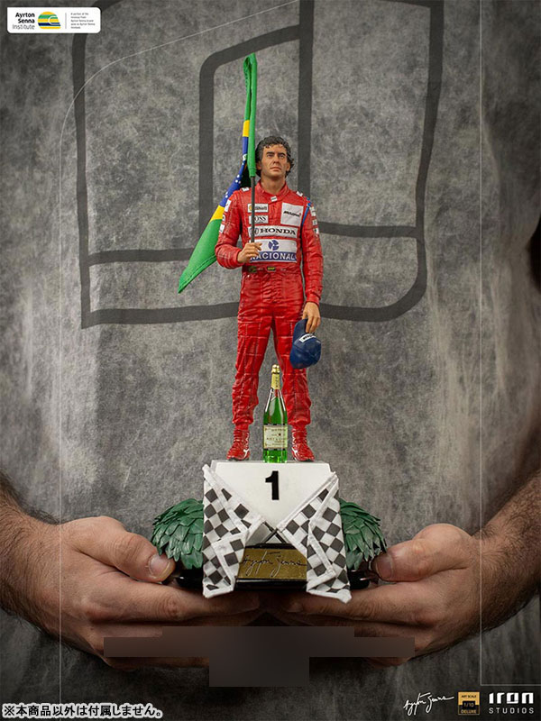 音速の貴公子」アイルトン・セナがスタチューとして立体化！1991年の