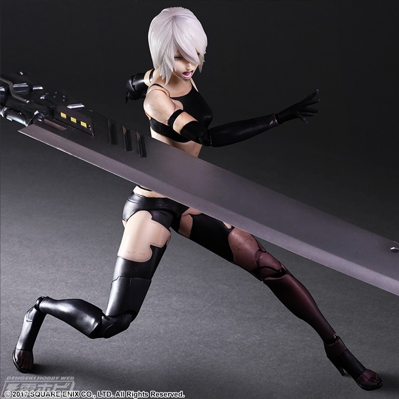 ニーア オートマタ』ヨルハA型二号がPLAY ARTS改より可動フィギュア化