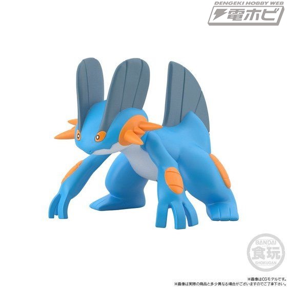 食玩フィギュア「ポケモンスケールワールド」シリーズ第6弾にホウエン