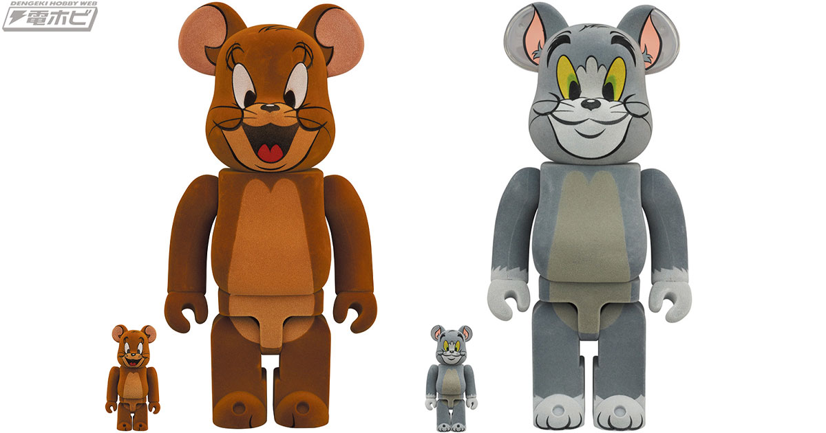 トムとジェリー』のBE@RBRICKがフロッキー仕様になって新登場！100
