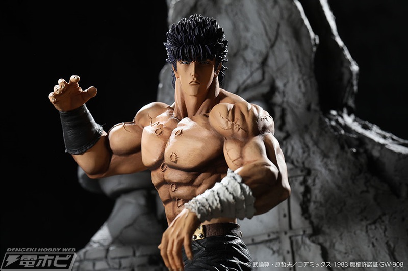 超再現の「ジャギ バイクベース」が初登場！ラオウやケンシロウの再販