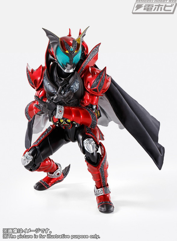S.H.Figuarts（真骨彫製法） 仮面ライダーダークキバ」発売決定！彩色
