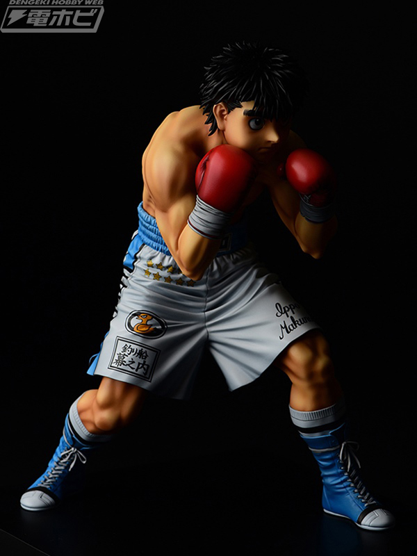 試合中の力強い姿を再現！『はじめの一歩』幕之内一歩が圧倒的造形力で