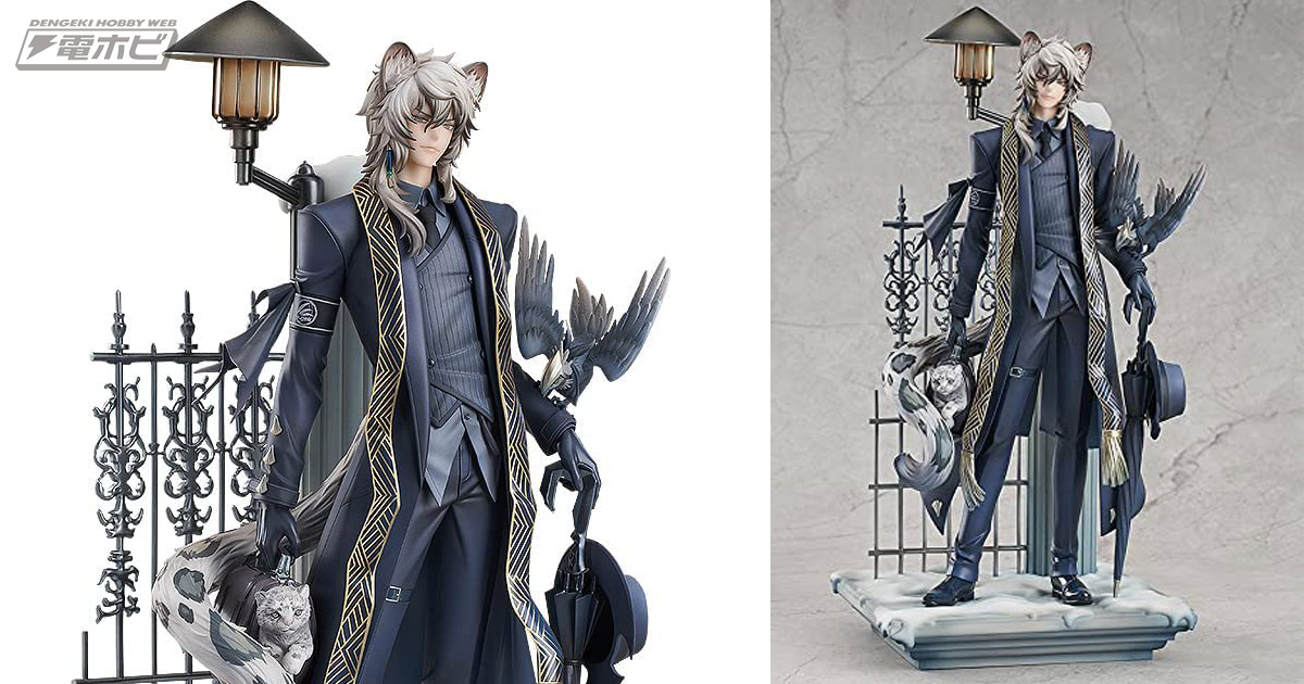 クールなコート姿の『アークナイツ』シルバーアッシュがフィギュア化