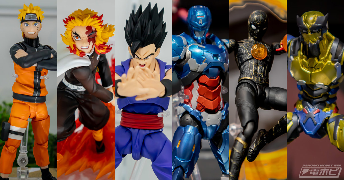 ドラゴンボール』『鬼滅の刃』『テック・オン・アベンジャーズ』などの