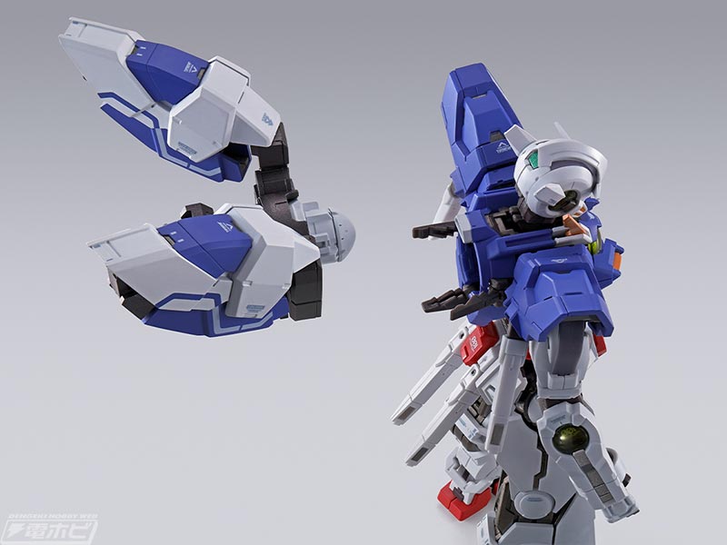 GNデヴァイズバックパックはアームが展開！フィギュア「METAL BUILD