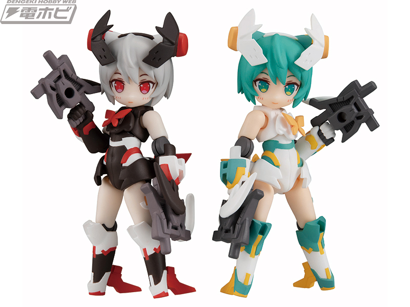 デスクトップアーミー』シルフィーII、Mode-Bが武装2種セットで同時