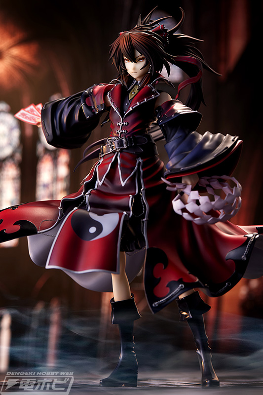 東方Project』ダークな雰囲気の紅魔城伝説版の博麗霊夢がフィギュア化