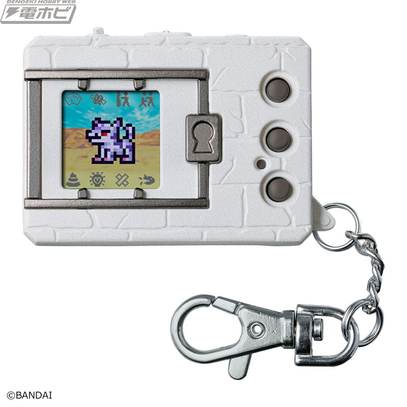 デジタルモンスター生誕25周年を記念し、あの携帯玩具にカラー液晶を