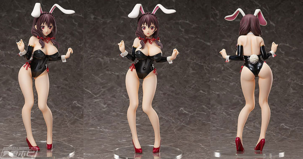 黒バニーからこぼれる豊満ボディ！『この素晴らしい世界に祝福を