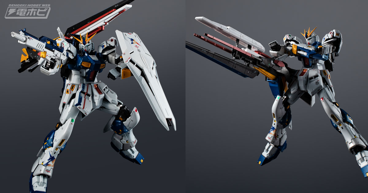 実物大νガンダム立像のフィギュア「超合金 RX-93ff νガンダム」が魂