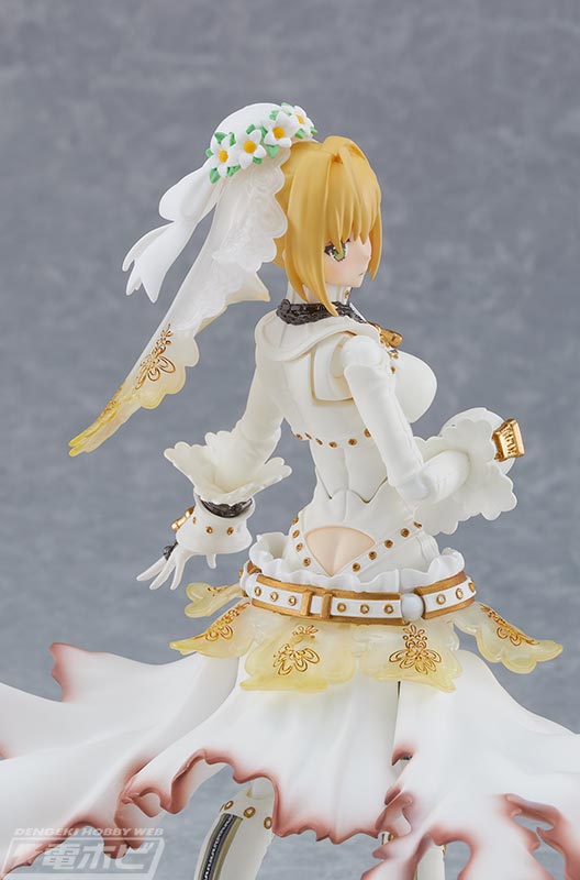 花嫁衣装のネロを華々しい雰囲気そのままに再現！『FGO』セイバーの