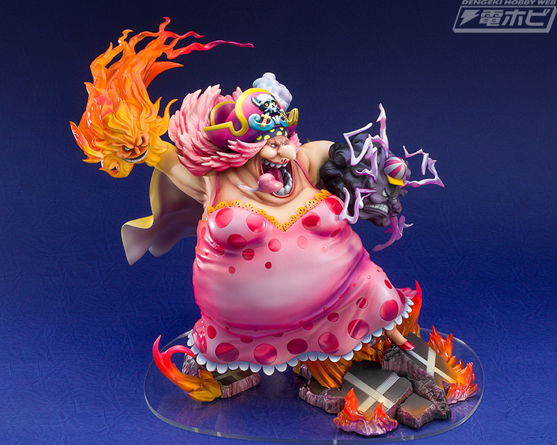 大迫力の造形＆彩色は必見！『ワンピース』ビッグ・マムこと