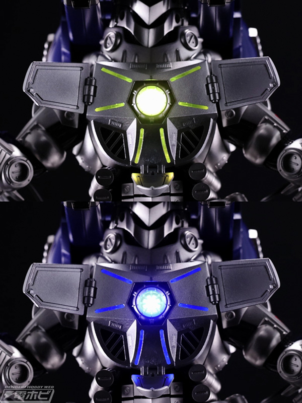 アブソリュート・ゼロ」に発光ギミック内蔵！『ゴジラ×メカゴジラ』3式