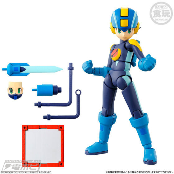 食玩「SMP Kit Makes Pose」シリーズ第1弾として『ロックマンエグゼ