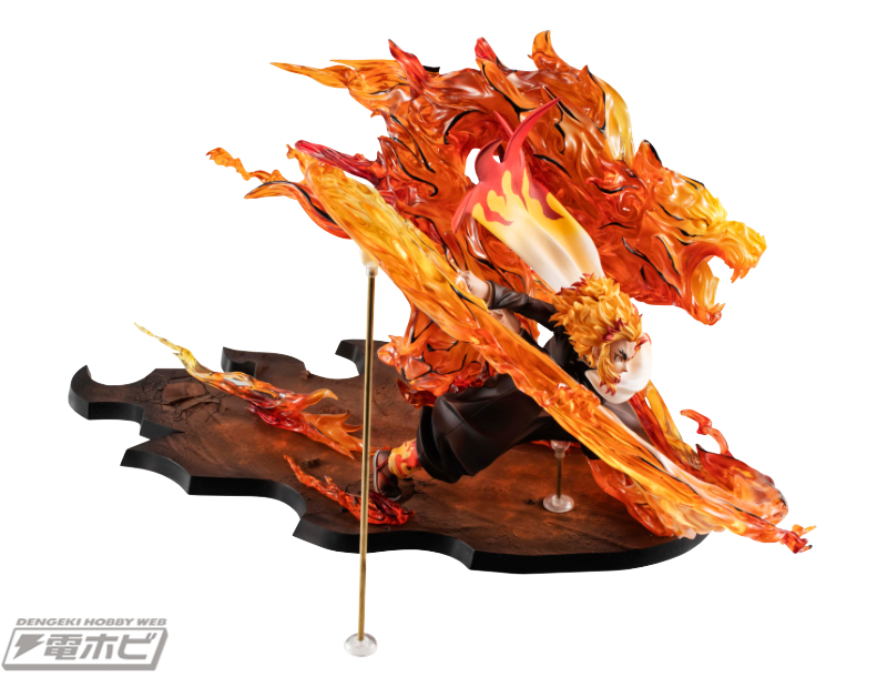 鬼滅の刃』炎の呼吸・伍ノ型「炎虎」を放つ煉獄杏寿郎がPrecious