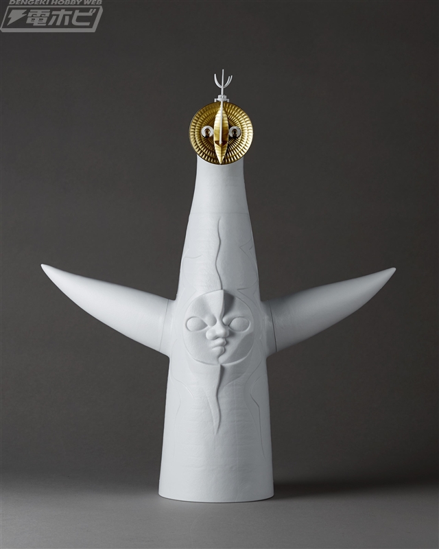 太陽の塔」の1/200スケールプラモデルが海洋堂のARTPLAより登場