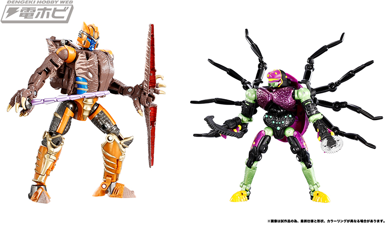 TVアニメ『ビーストウォーズ』の人気キャラクターによる対決セット