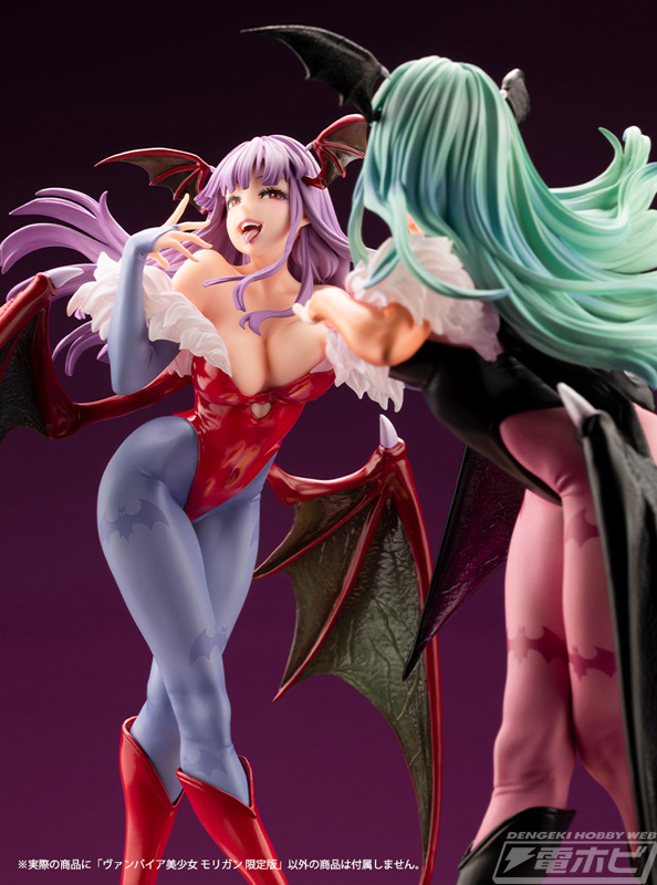 山下しゅんや氏の描く「ヴァンパイア美少女 モリガン」がリリスの