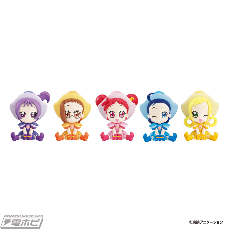 おジャ魔女どれみ』フィギュアと音符型ディスプレイケースがセットに