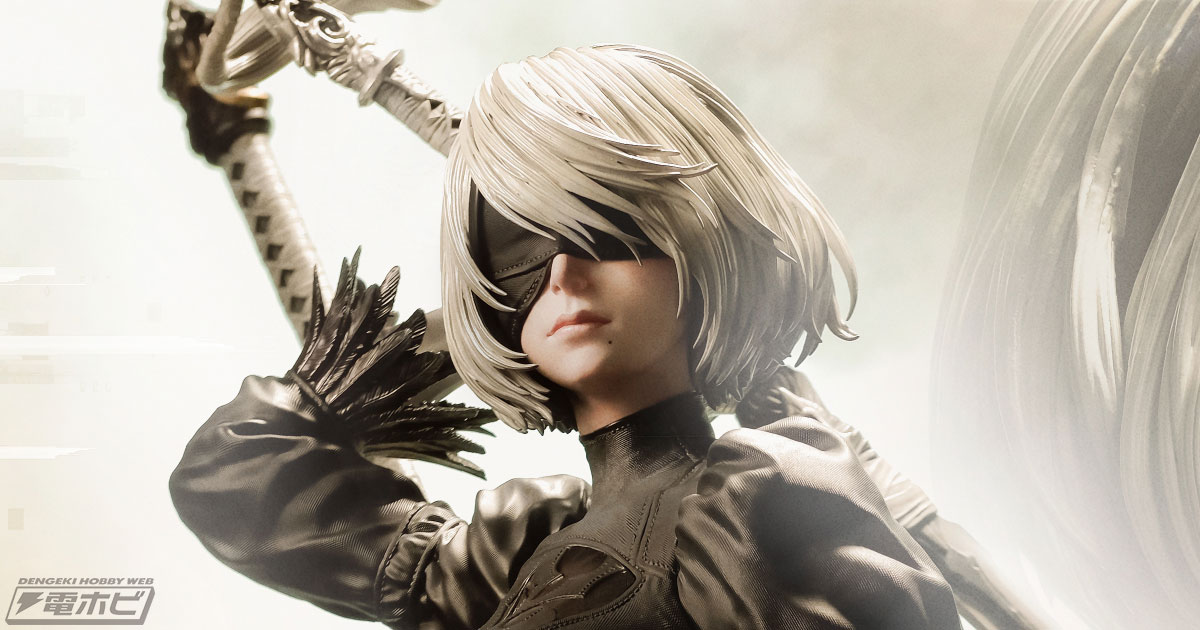 自爆モード時の下半身パーツが付属するDX版も！『ニーア オートマタ