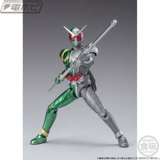 仮面ライダーW』ハーフチェンジしたバリエーションフォームが食玩