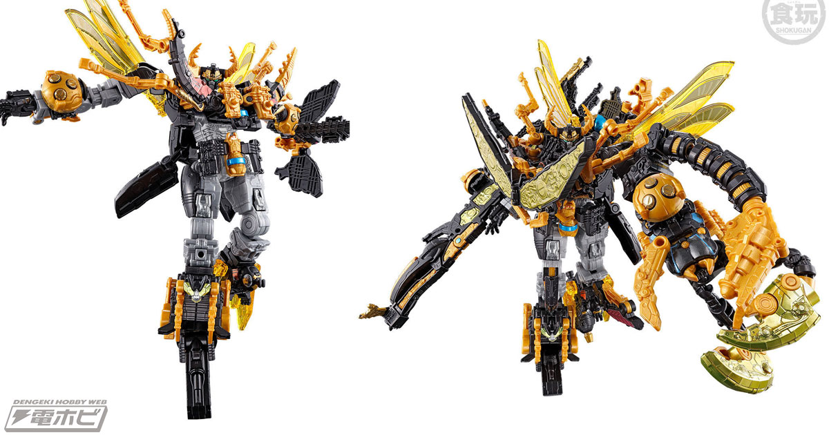 オリジナルの13体合体も！『王様戦隊キングオージャー』漆黒の王者ロボ