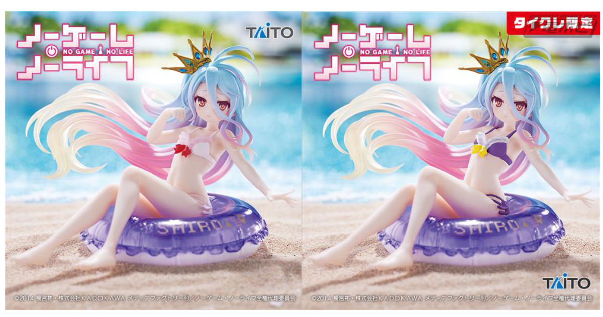 ノーゲーム・ノーライフ』浮き輪に乗った白が「Aqua Float Girls