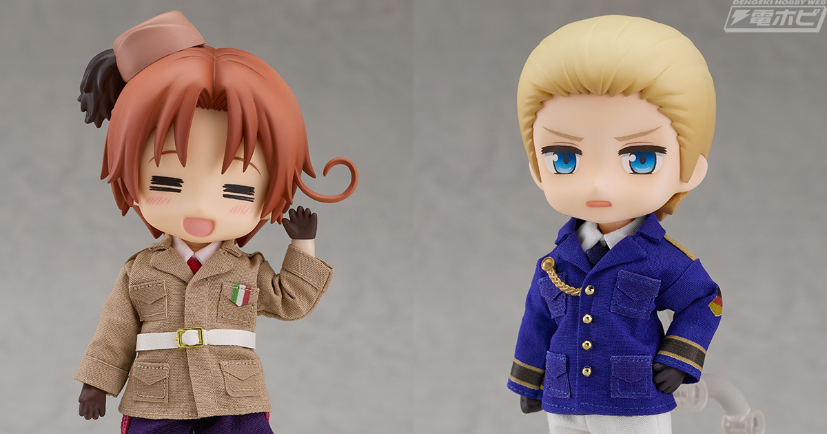 ヘタリア World☆Stars』イタリア、ドイツがねんどろいどどーる