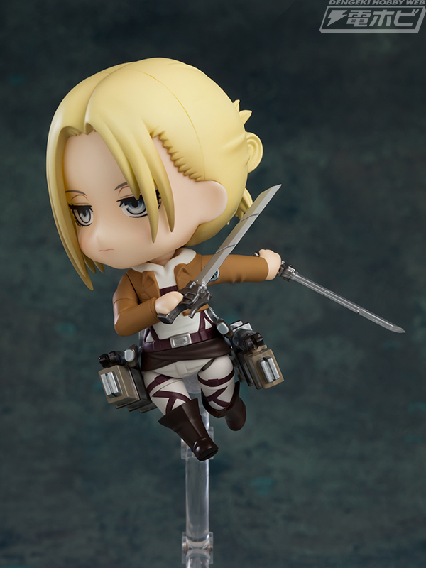 進撃の巨人』アニ・レオンハートがねんどろいどでフィギュア化！立体